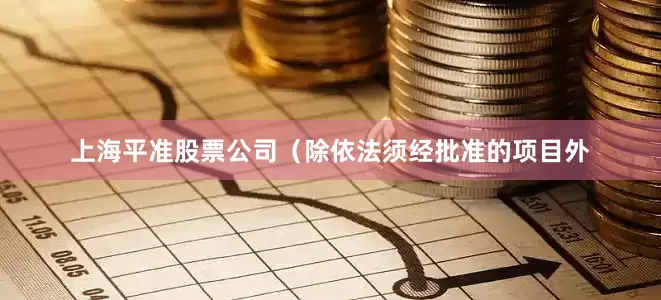 上海平准股票公司（除依法须经批准的项目外