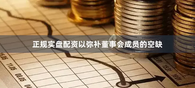 正规实盘配资以弥补董事会成员的空缺