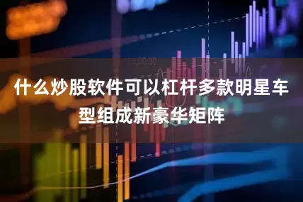 什么炒股软件可以杠杆多款明星车型组成新豪华矩阵